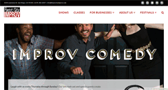 Desktop Screenshot of finestcityimprov.com